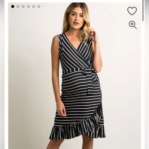 Medium PinkBlush maternity and nursing dress